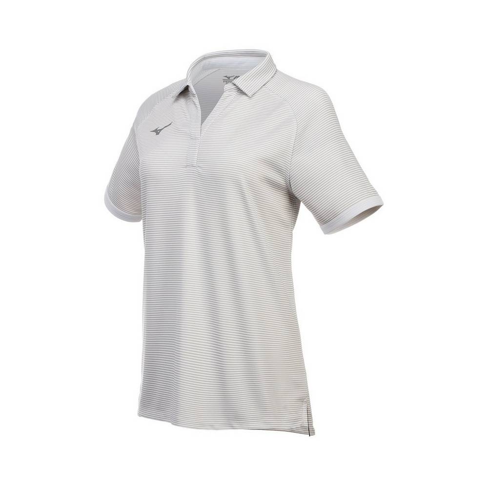 Camisas Polo Mizuno Scout - Mulher - Branco - DHXQV6897